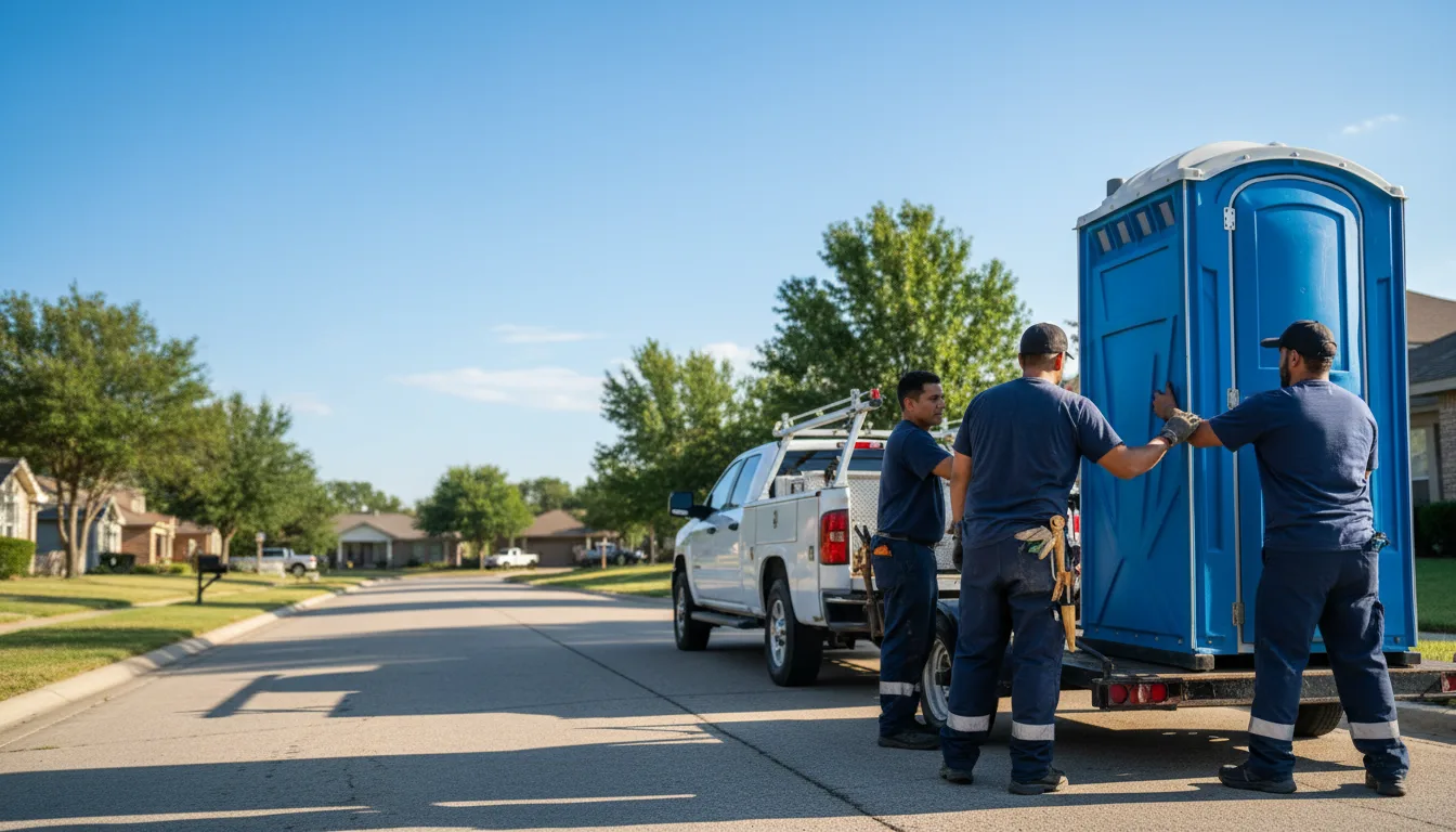 Portable Toilet Rental in Chireno, TX near me